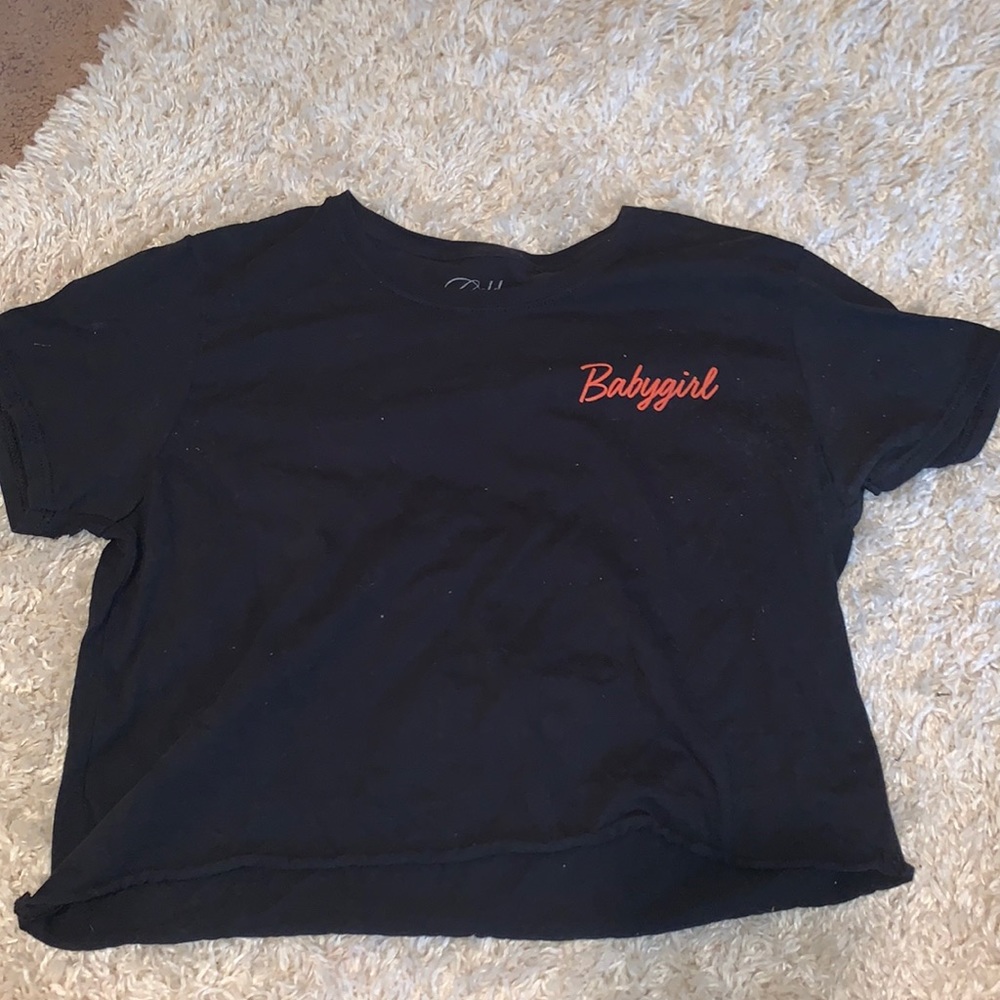 Gold Rush Babygirl Cropped Tee